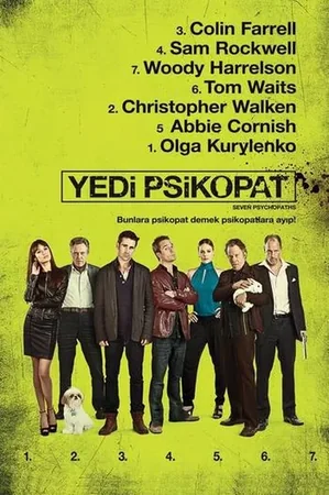 Yedi Psikopat 2012 Full HD Türkçe Dublaj Film İzle