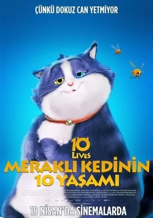 Meraklı Kedinin 10 Yaşamı 2024 Full HD Türkçe Dublaj Film İzle