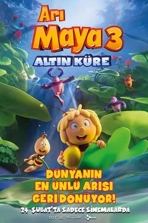 Arı Maya 3: Altın Küre 2021 Full HD Türkçe Dublaj Film İzle