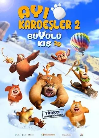 Ayı Kardeşler: Büyülü Kış 2015 Full HD Türkçe Dublaj Film İzle