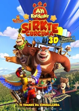 Ayı Kardeşler: Sirkte Curcuna 2016 Full HD Türkçe Dublaj Film İzle