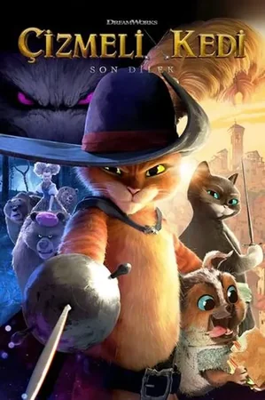 Çizmeli Kedi: Son Dilek 2022 Full HD Türkçe Dublaj Film İzle