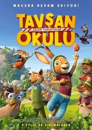 Tavşan Okulu: Çılgın Yumurtalar 2022 Full HD Türkçe Dublaj Film İzle